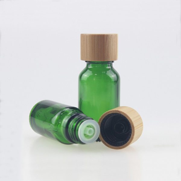 Amber Frosted Glass dropper Bottle - Image 5