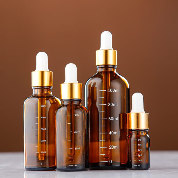 Amber Glass Roller Ball Dropper Bottles for Multi-Functional Use - Image 4