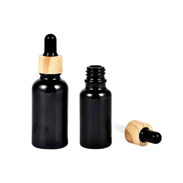 Custom Luxury Black Dropper  Bottles - Image 2