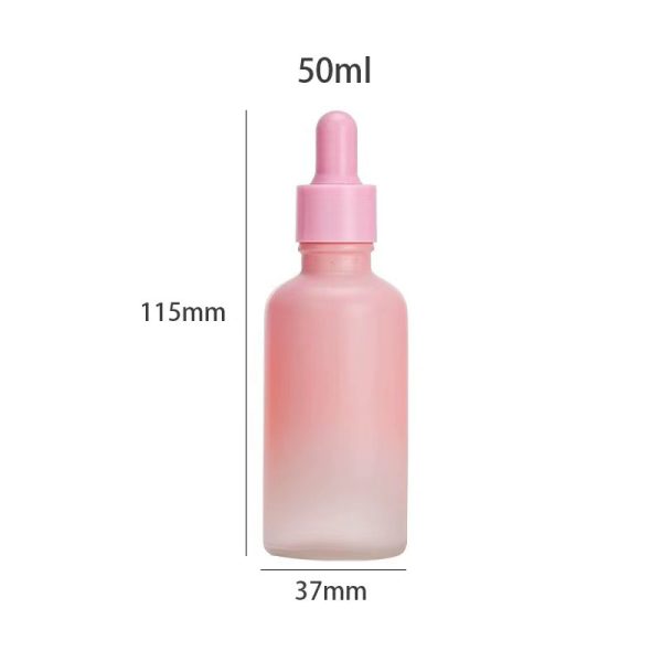 Custom Luxury Pink Dropper Bottles - Image 5
