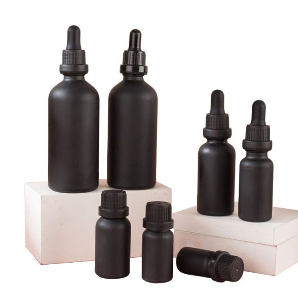 dropper Bottle Clear Matte