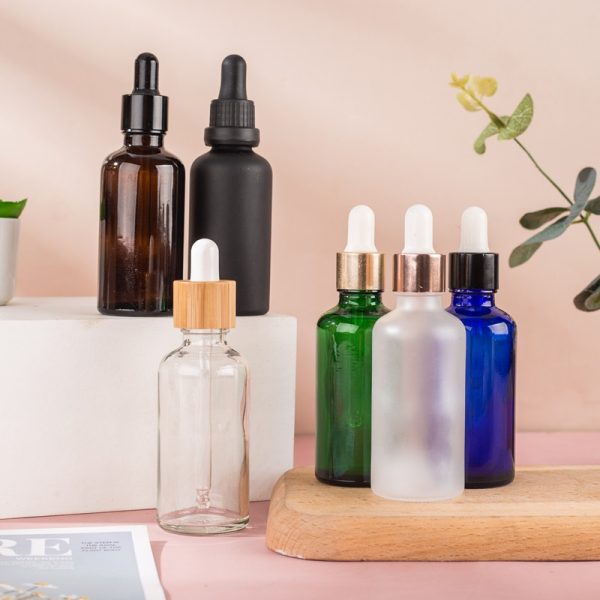 dropper Bottle Clear Matte - Image 2