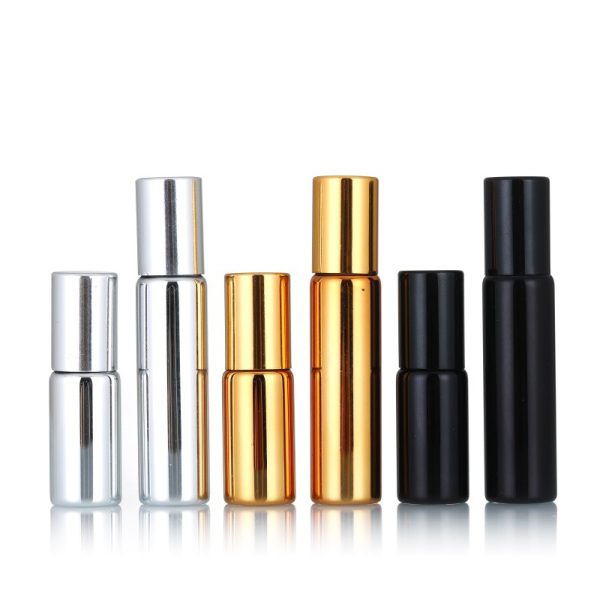 gold dropper glass roller bottles - Image 2