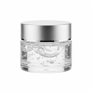 Heavy Wall PET Jar with Silver Disc Cap